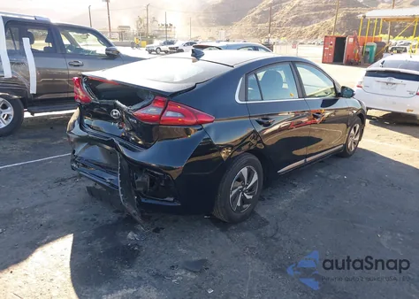 2017 Hyundai Ioniq Hybrid Sel from USA, damaged, VIN KMHC75LC0HU036959